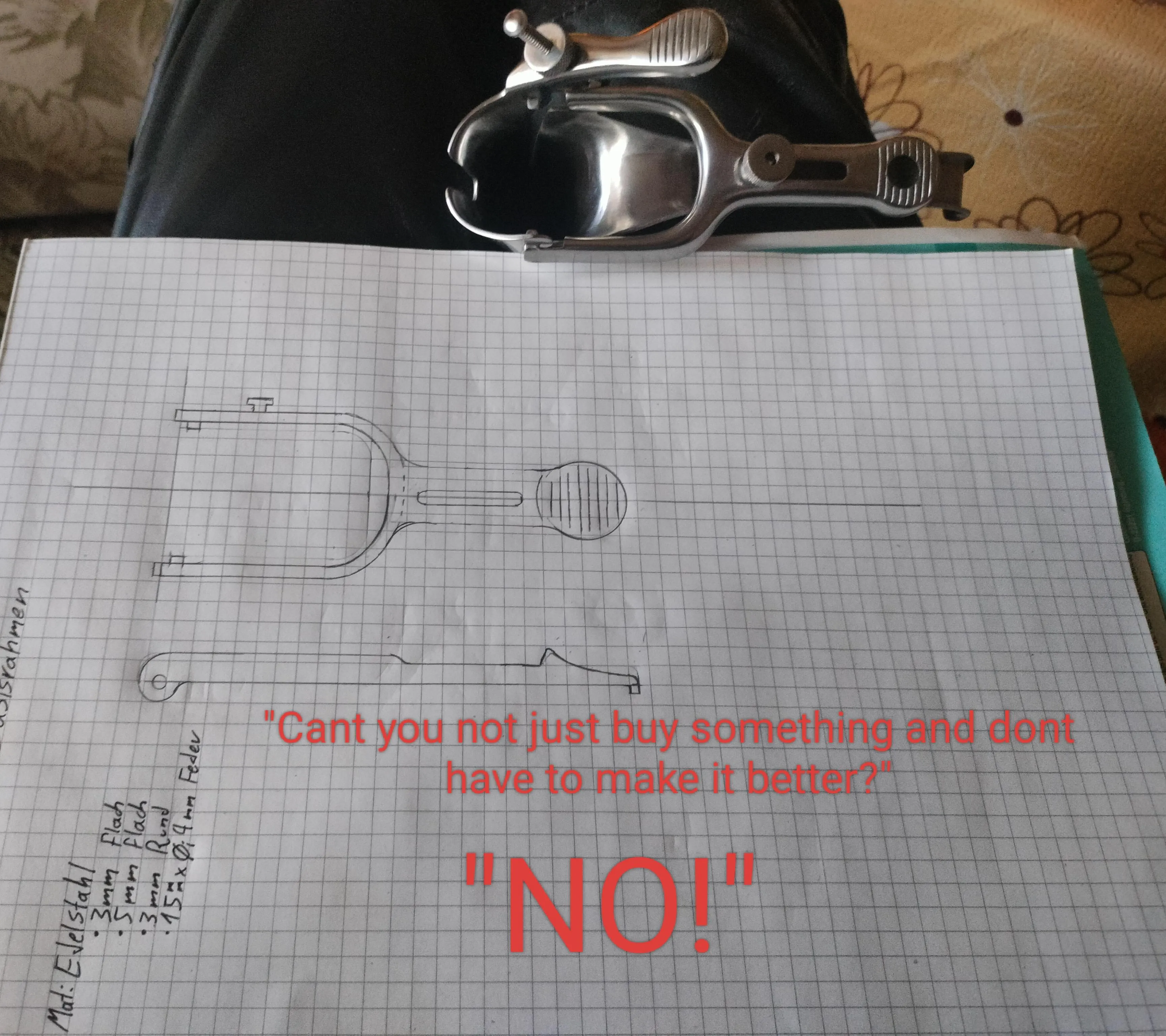 Help me, i cant stop improving stuff.