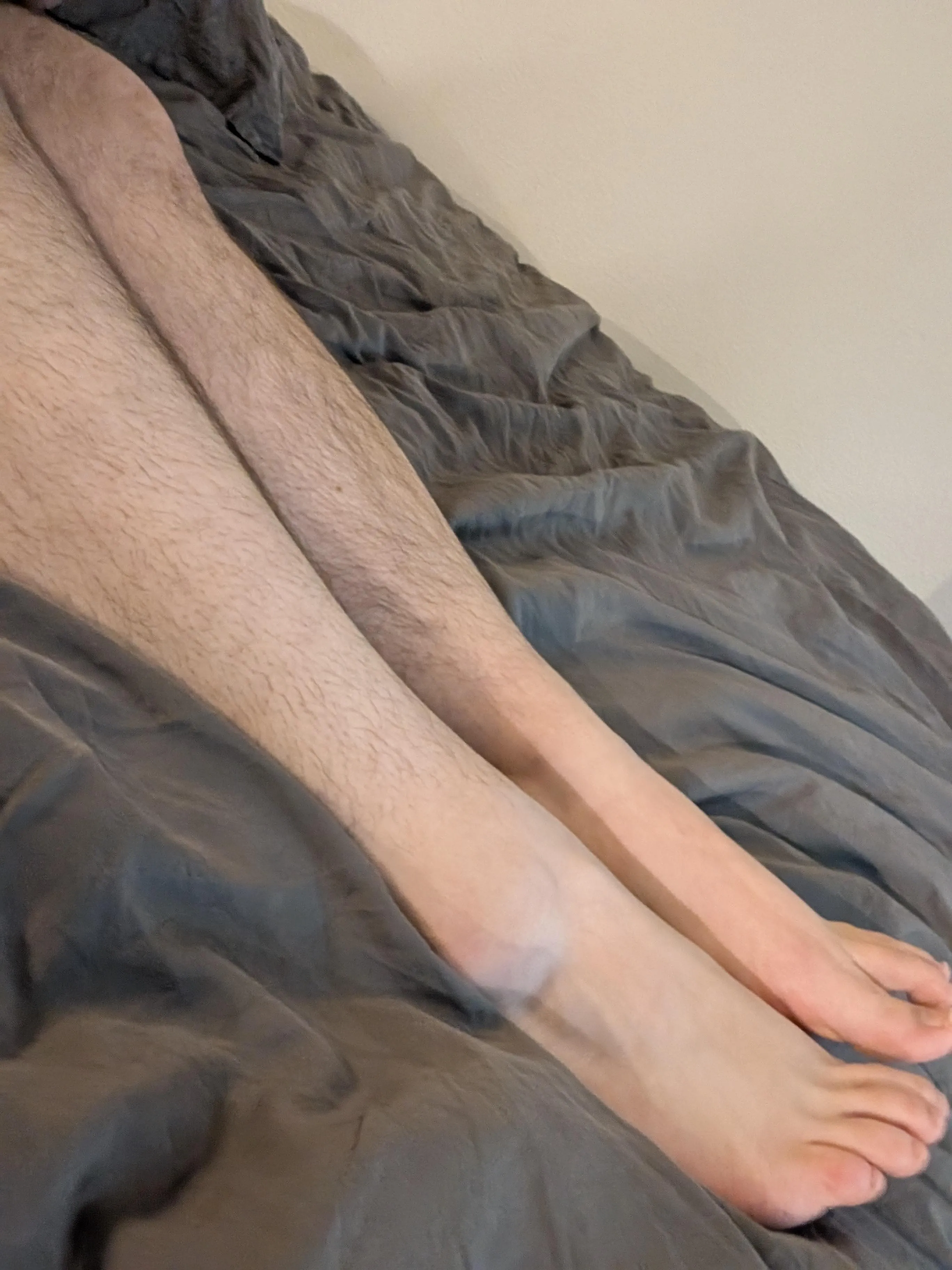 I miss having my toes sucked on