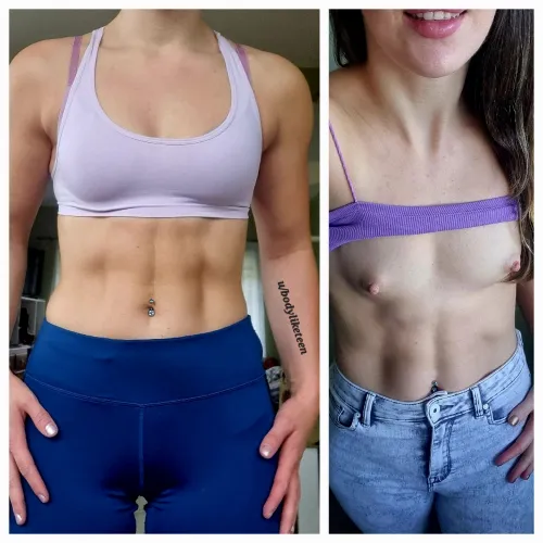 I need man who appreciate my athletic body and accept my flat chest. Would you :)