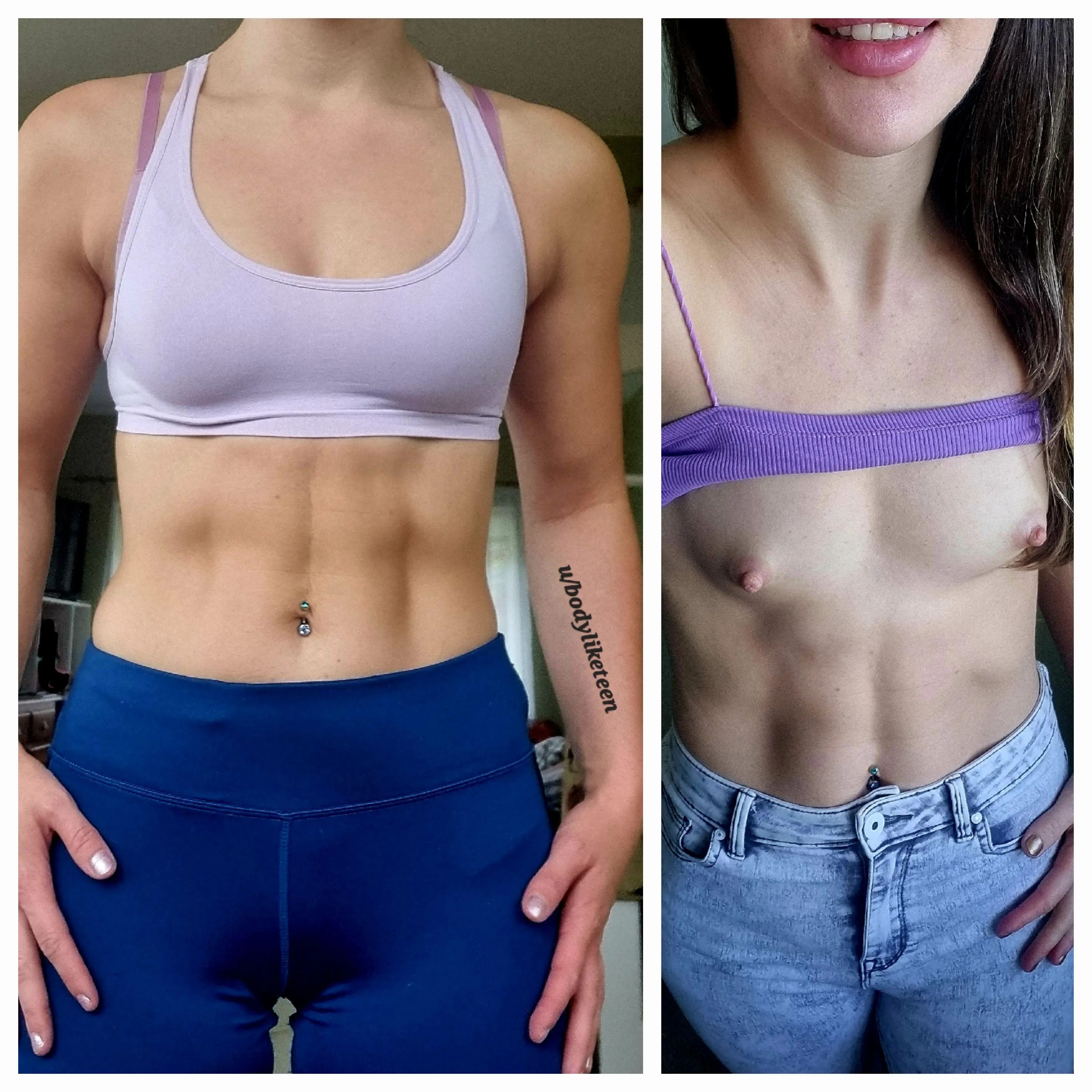 I need man who appreciate my athletic body and accept my flat chest. Would you :)