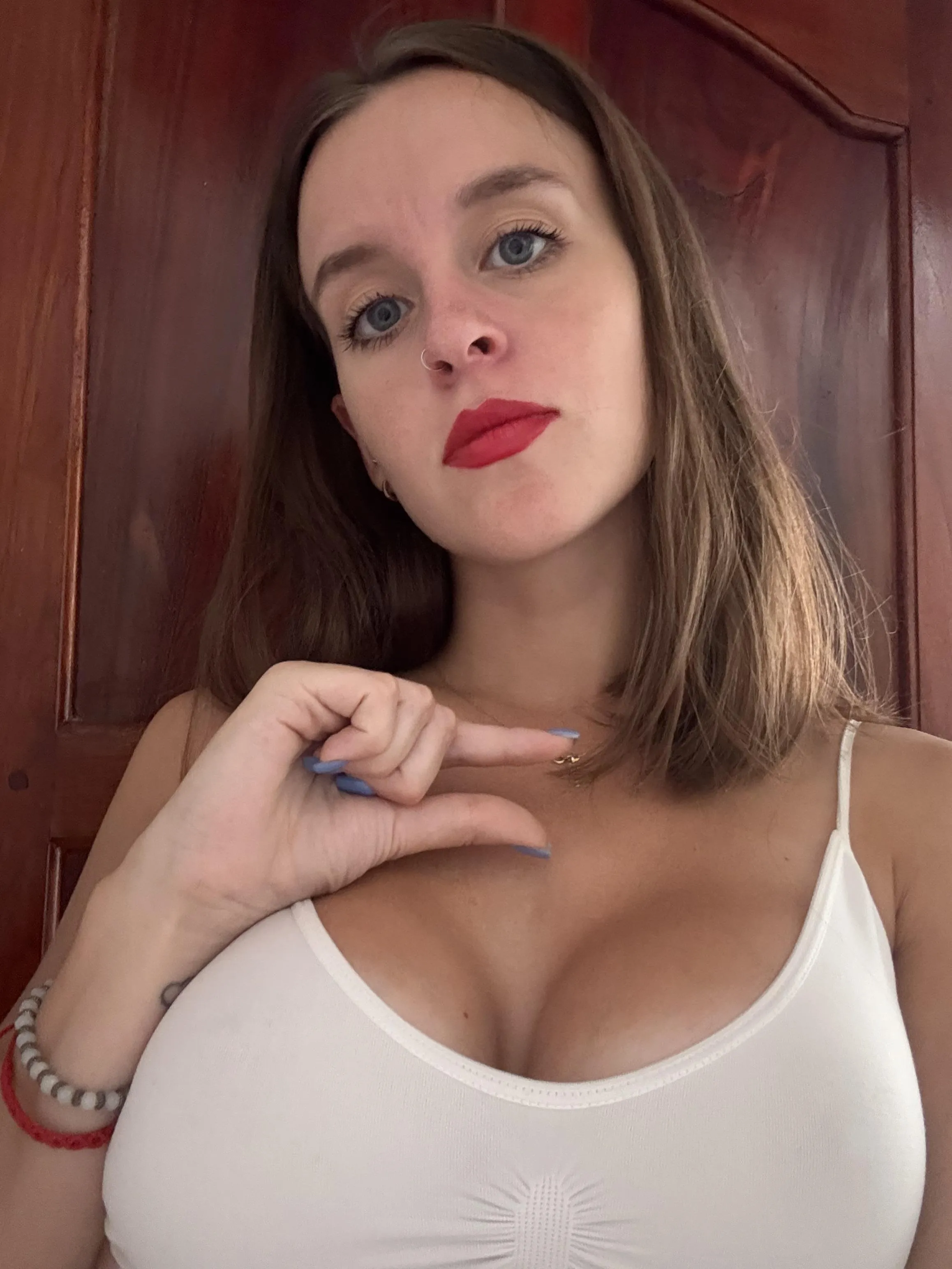 I say YES if i should compare your tiny dick with my big tits