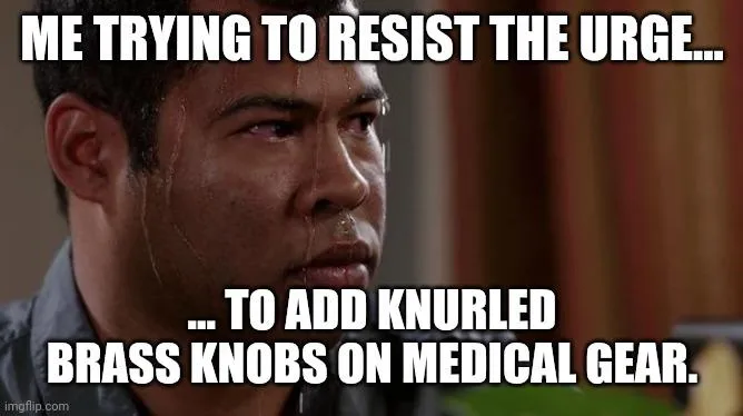 Its hard. Brass pretty!