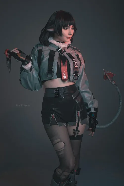 Jane Doe from Zenless Zone Zero by michi_kyunn