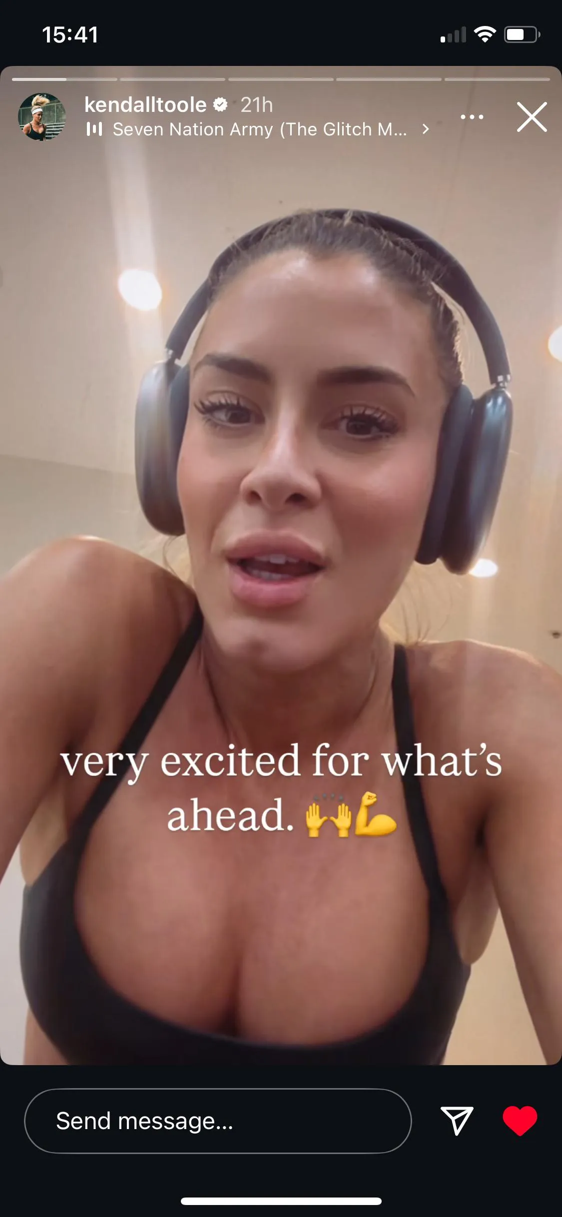 Kendall does things to me