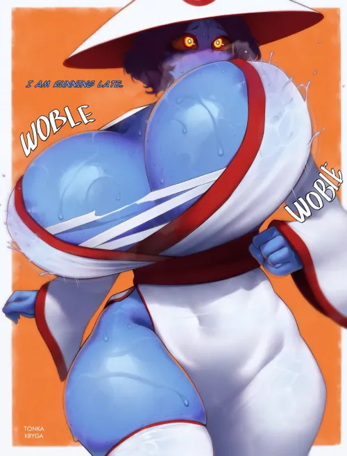 Late for her milking session (TonkaKryga)