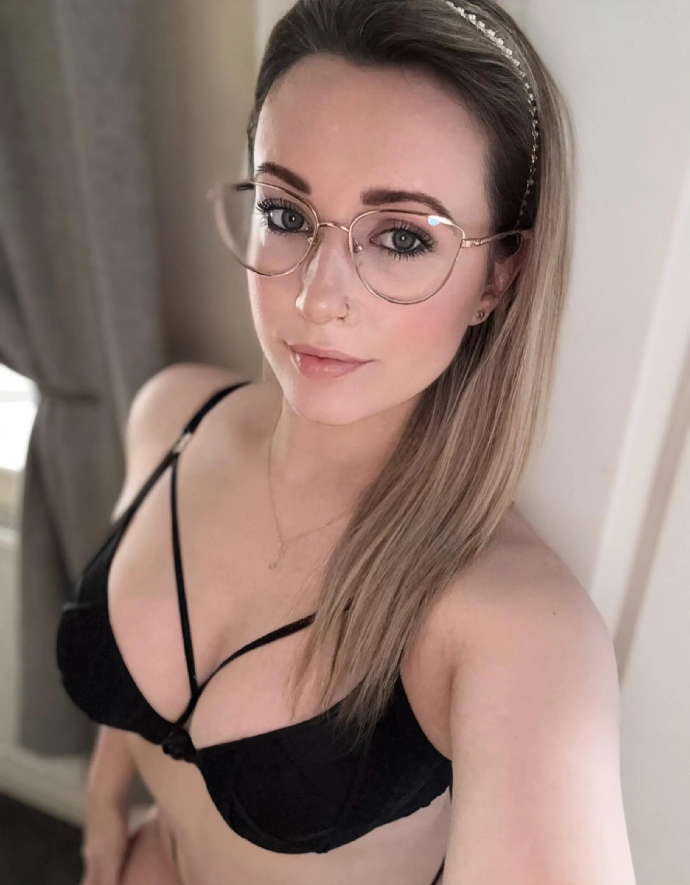 Love sexy black lingerie