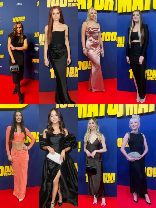 Magda Bereda,Pola Sieczko,Fausti,Fusialka,Natsu,Kinga Banaś,Kinga Sawczuk & Hi Hania(kto według was najlepiej się zaprezentował na premierze filmu „100 dni do matury