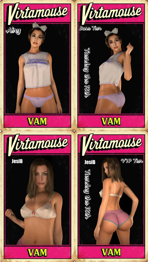 New looks and scenes for Virtamate by virtamouse