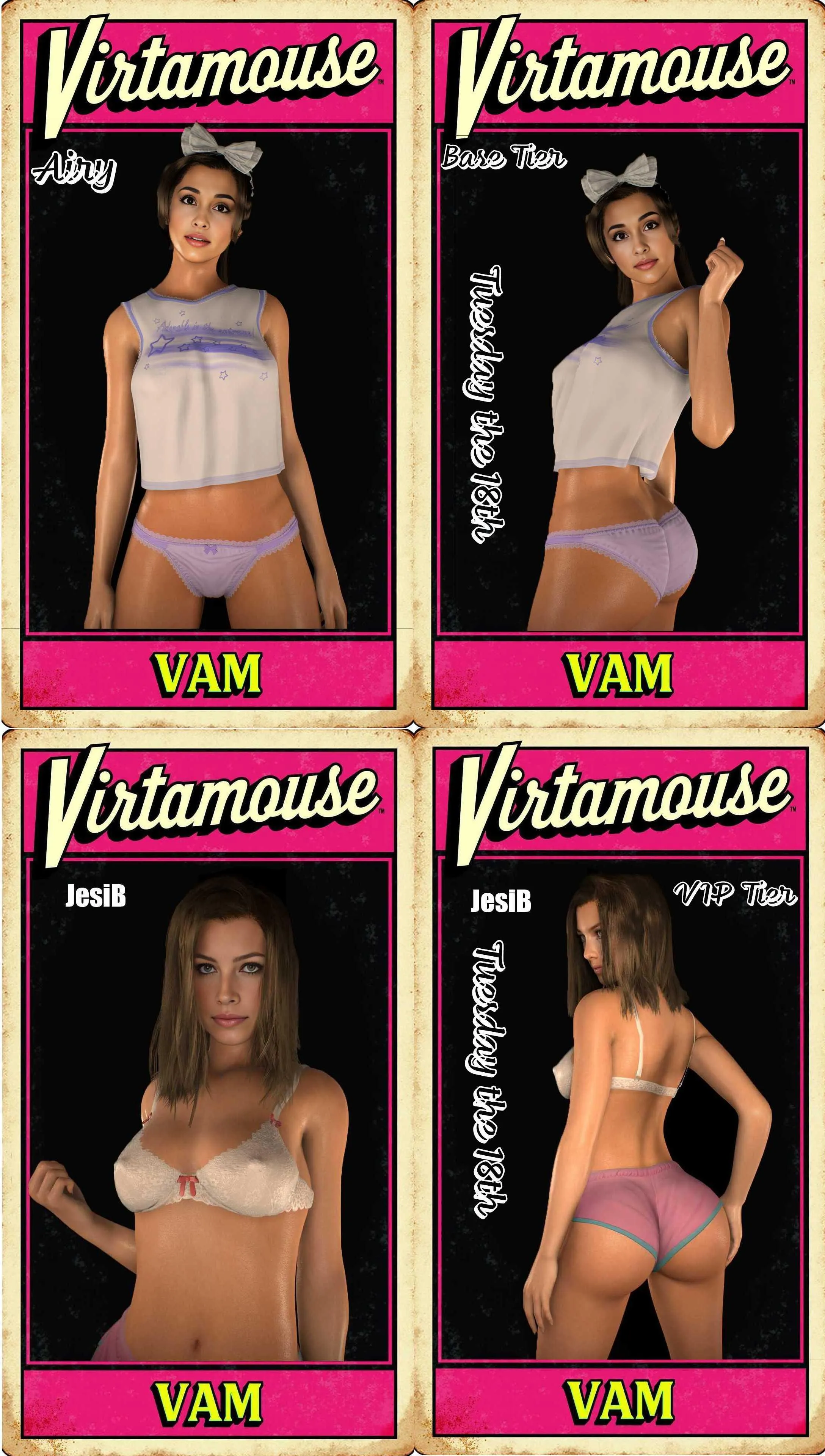 New looks and scenes for Virtamate by virtamouse