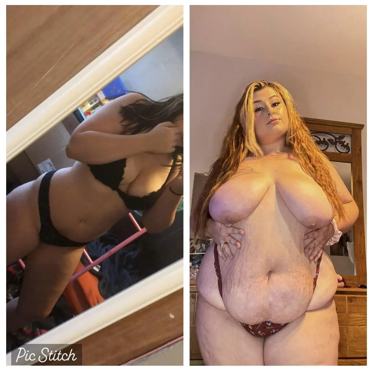 Ruined my cute body and gained 100+ pounds 🙈