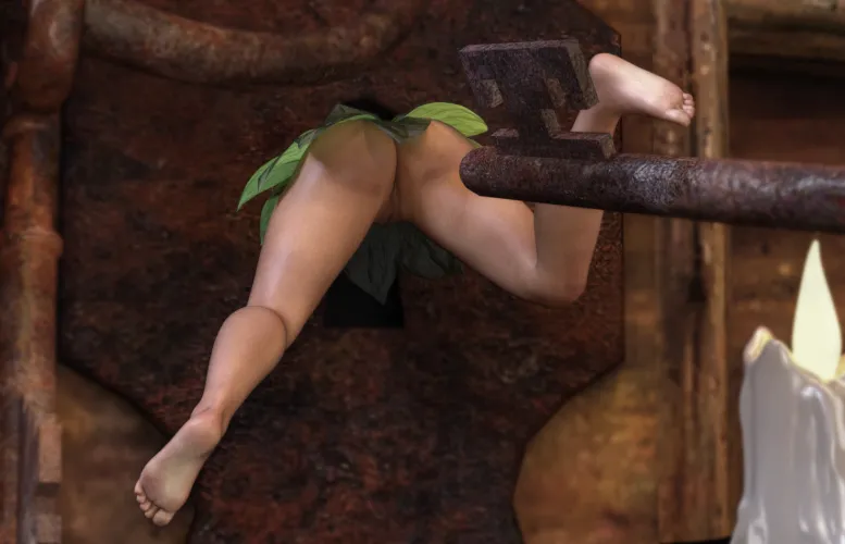 Stuck Fairy [Tinker Bell](By CauntTiddles)