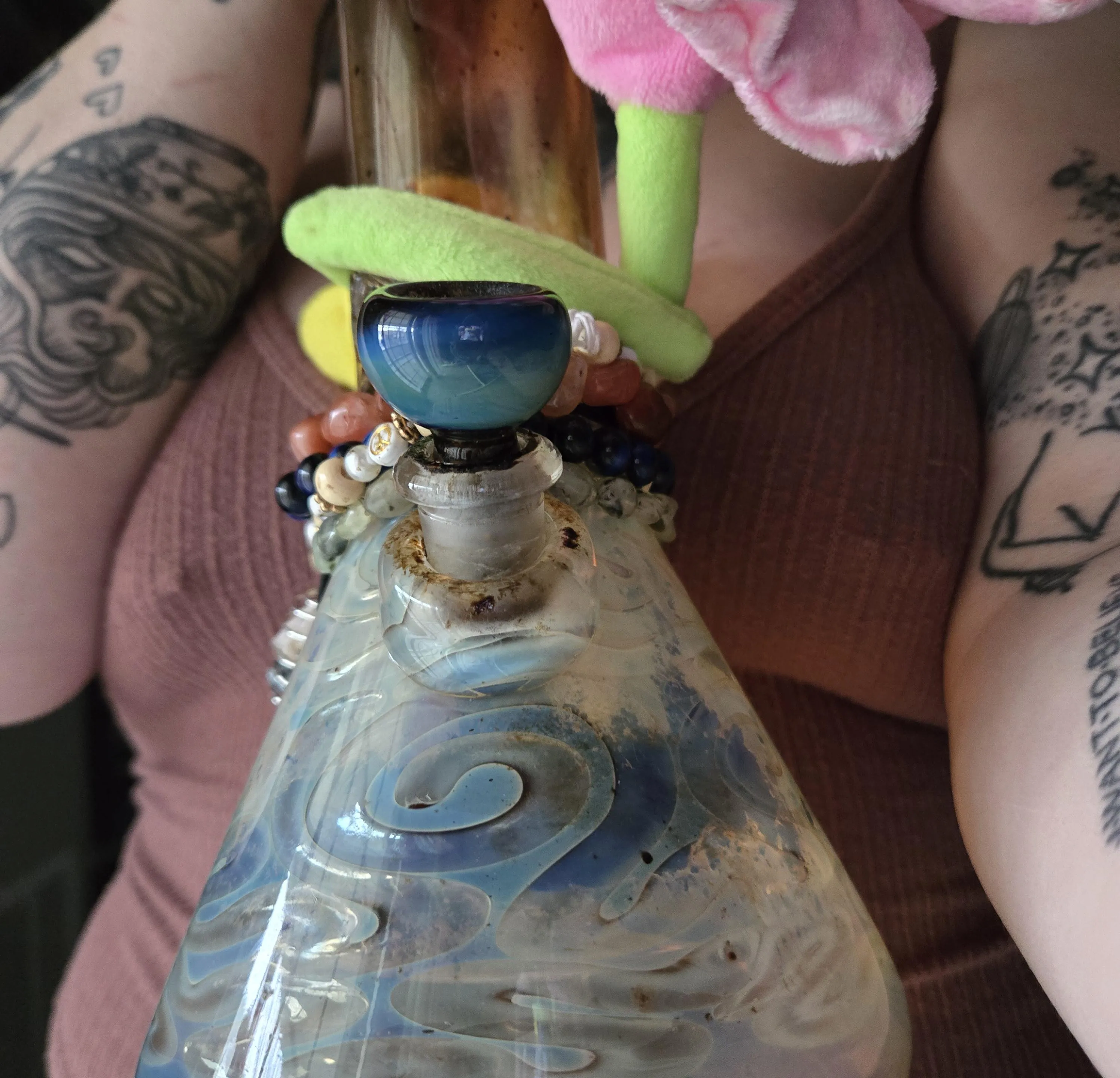 Take a hit between the titties heheheh