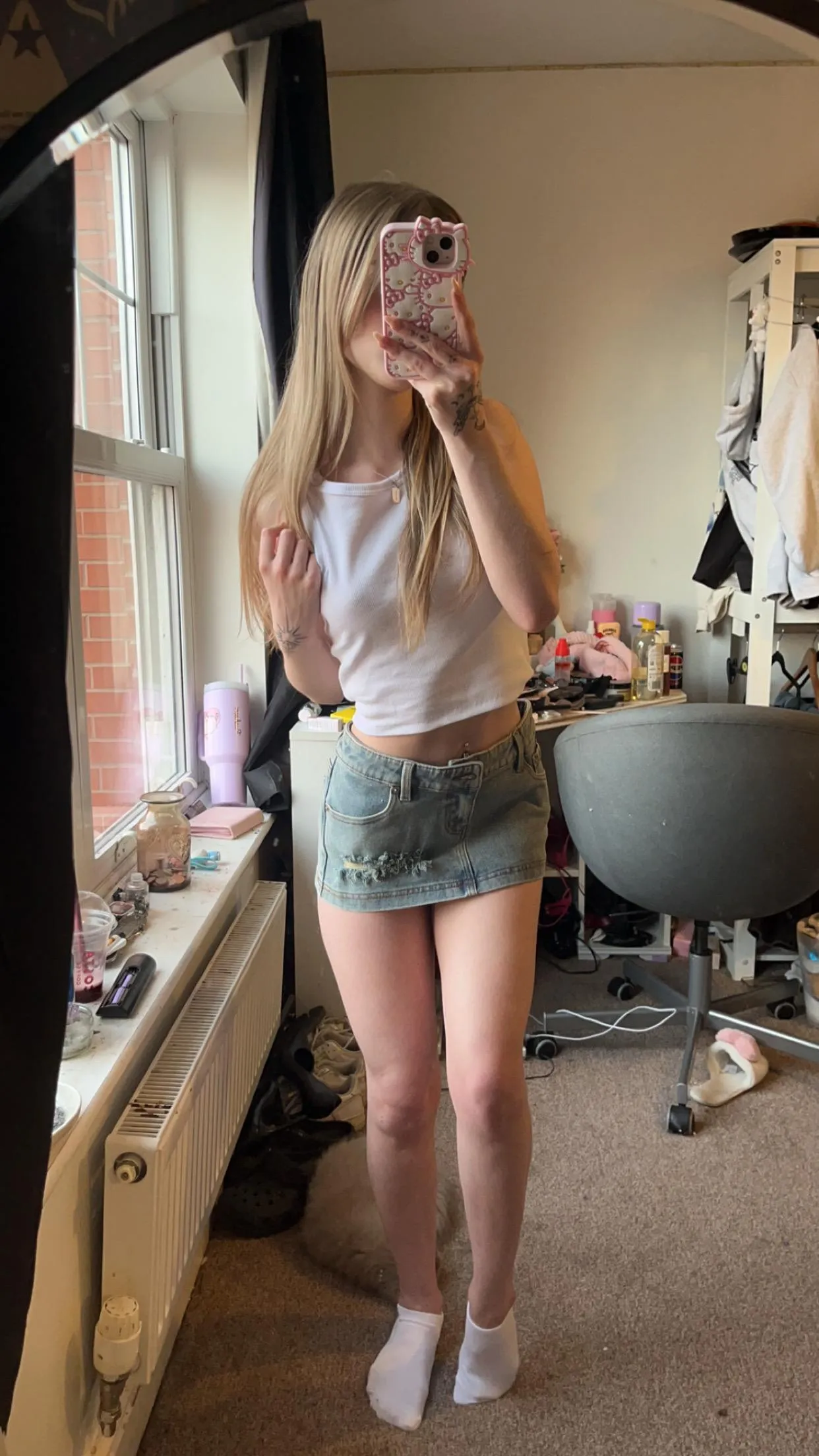 The best jeans skirt ever💕