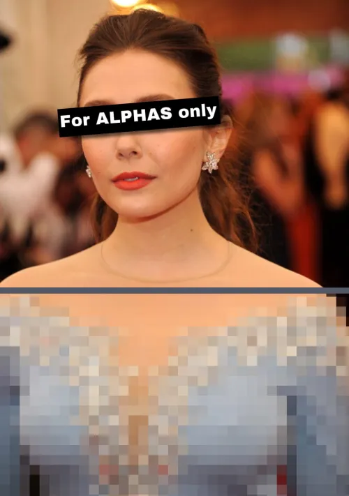 The gorgeous and perfect Elizabeth Olsen!