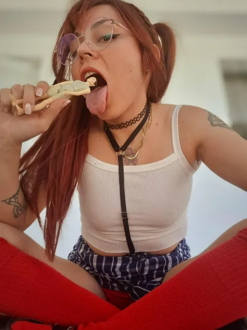 You always wanted to be inside me… but you never imagined it would be like this. {?}