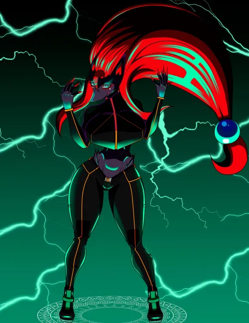 An old PokeCharacter, Kyrie Laurent, the Zoroark