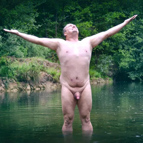 And in the middle there flows a river….