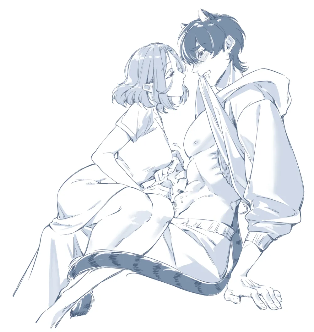 🐍🐯 by @HeiGGGGG