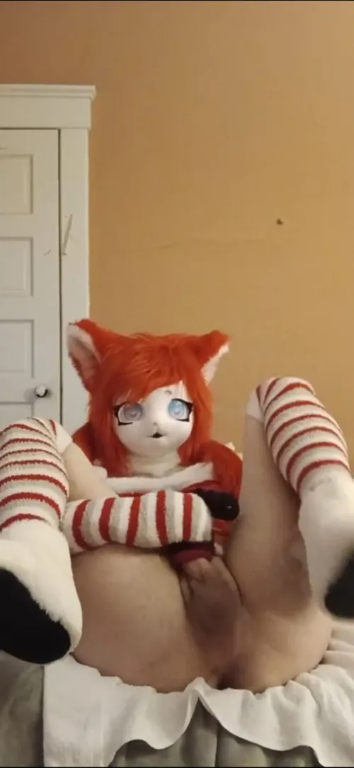 Candy Cane showing off