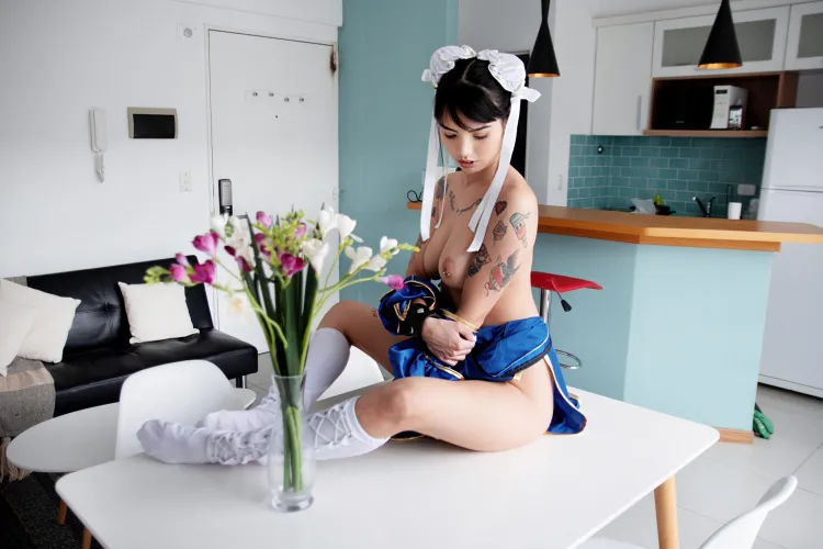 Chun-Li from Street Fighters by Lili