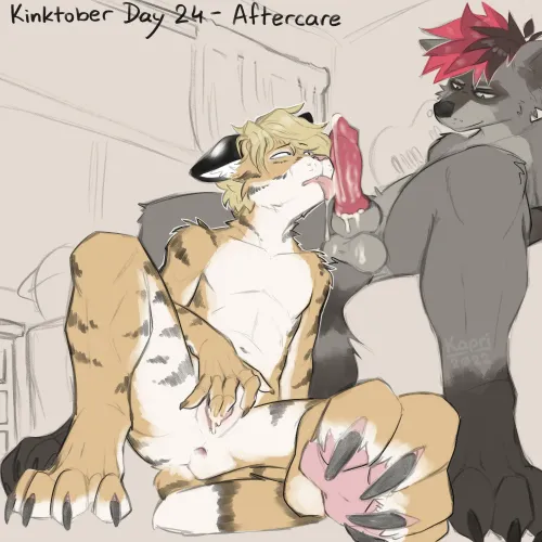 Cleaning up your partner (Kapri) [AM]