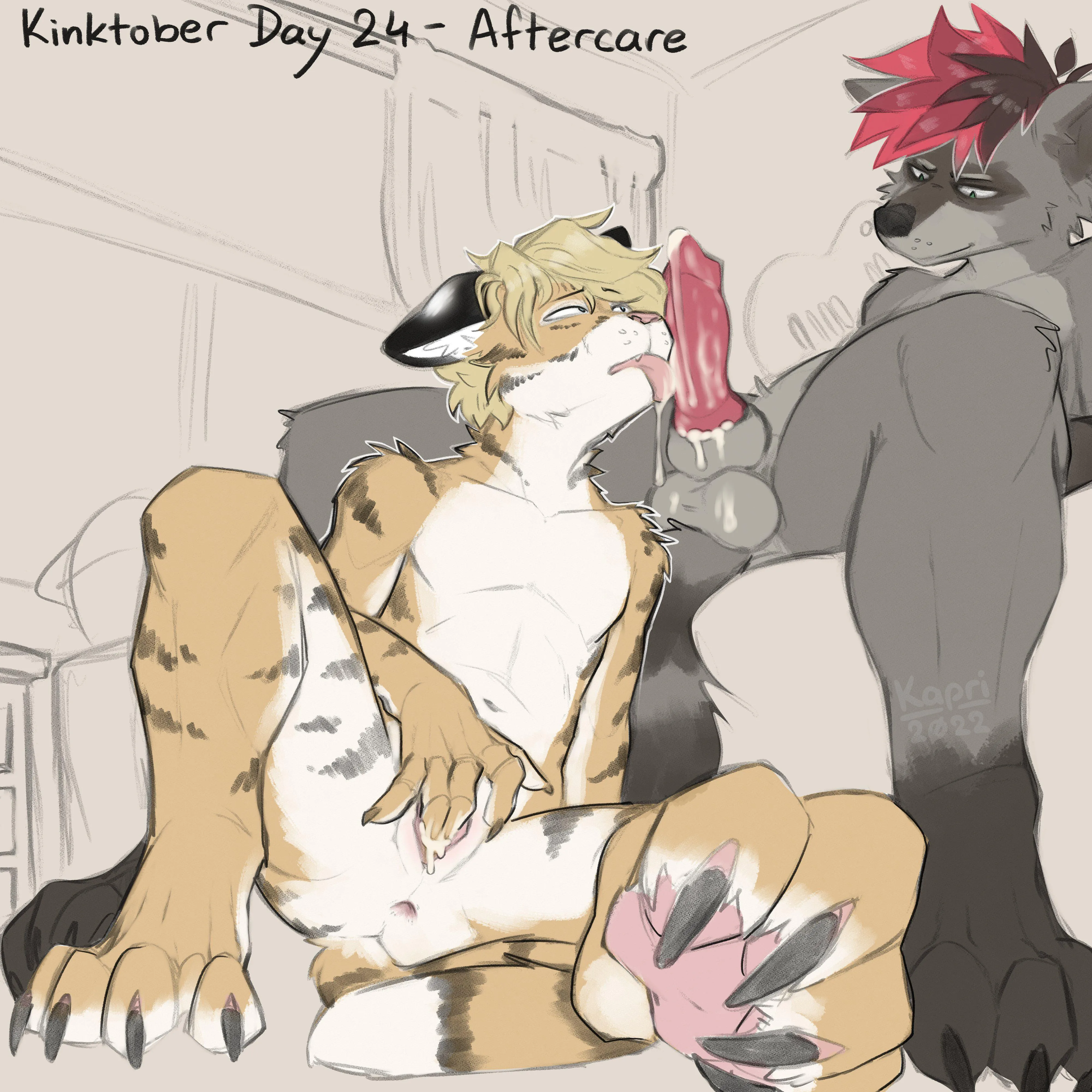 Cleaning up your partner (Kapri) [AM]