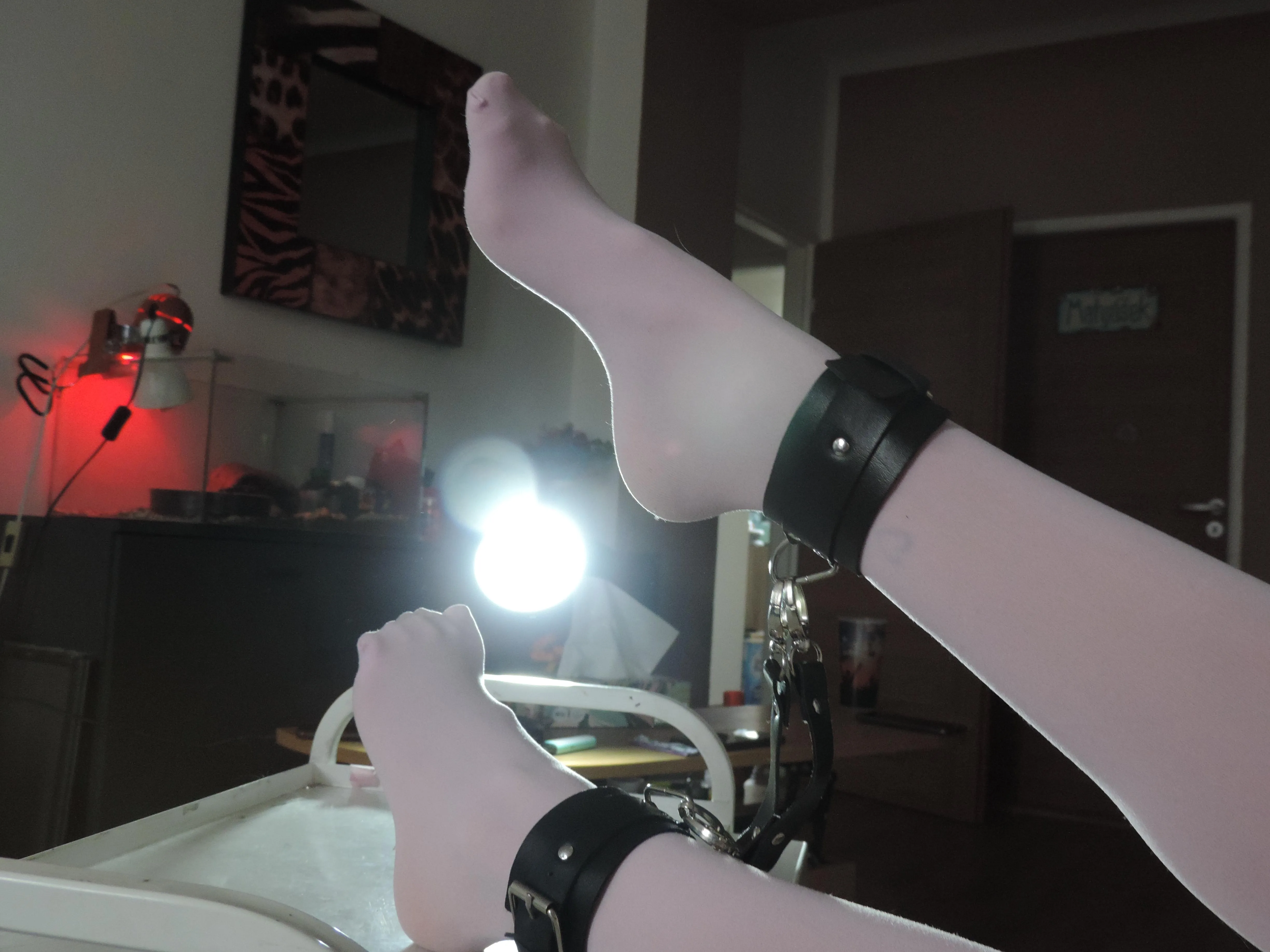 Do you like my tied up feets? 🥺