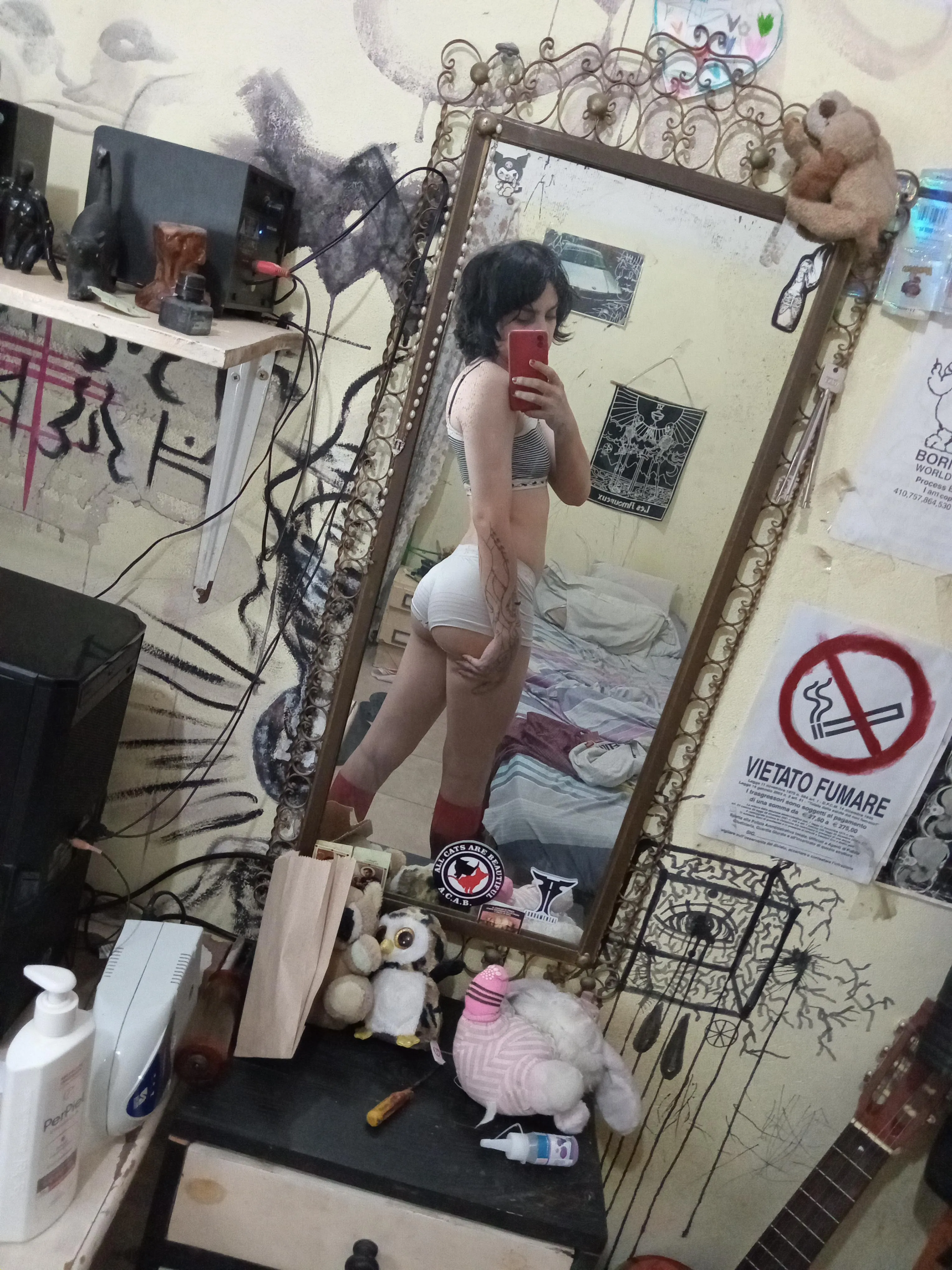 Esta porque me gustó mi pelo (ゝω・´★)