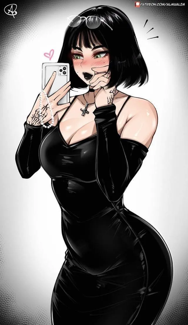 Goth girls like her are the best