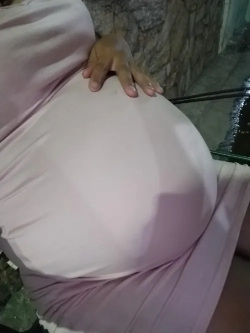 I like tight dresses during my pregnancy