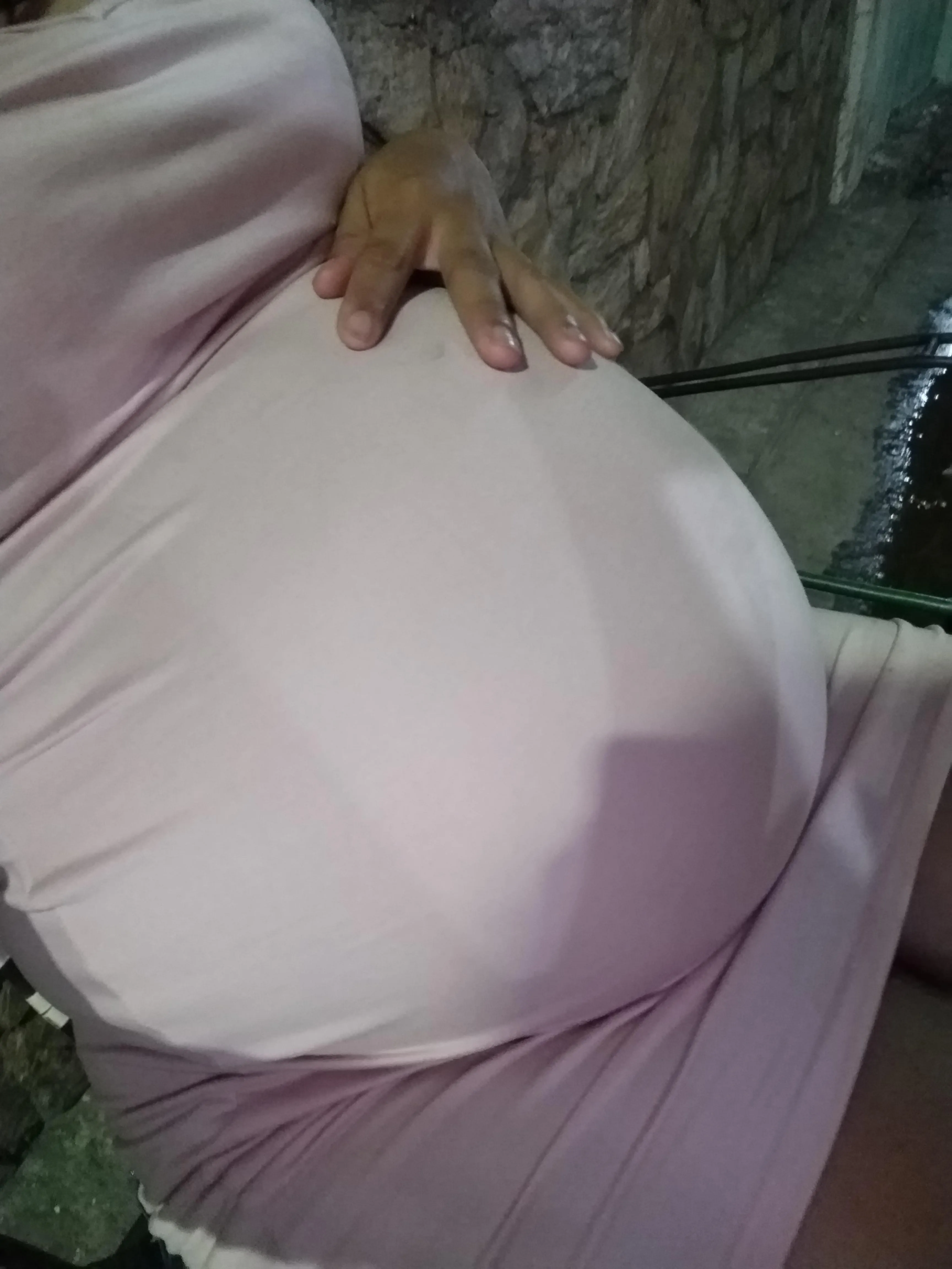I like tight dresses during my pregnancy