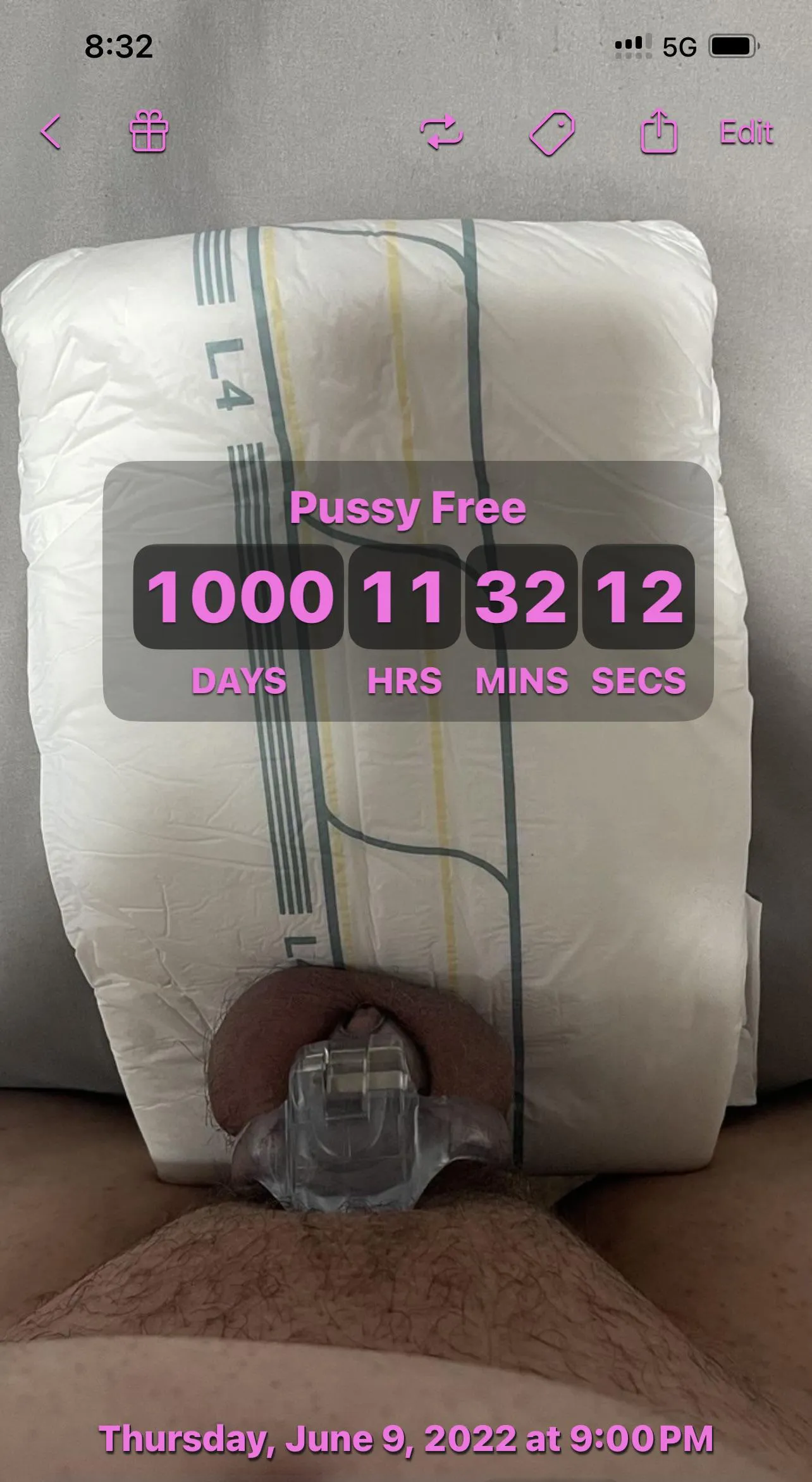 I reached quadruple digits