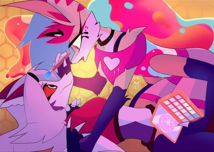 I wanna be between them so bad. 😭 (denali-kitten)