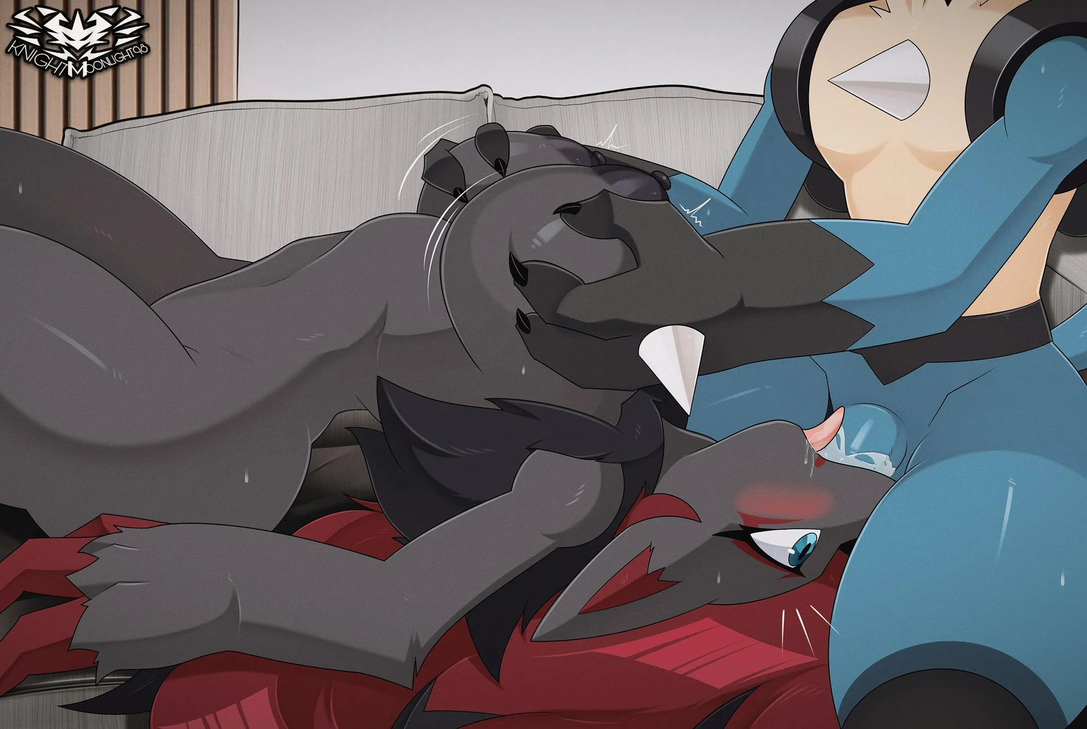 Lucario's best day (knightmoonlight98)