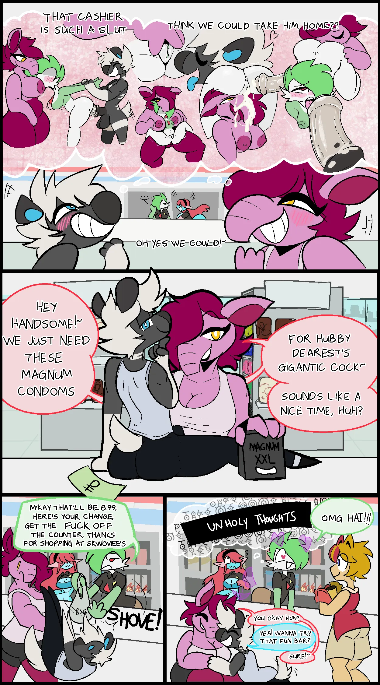 Noticed you from across the store (CorruptedCryptid)