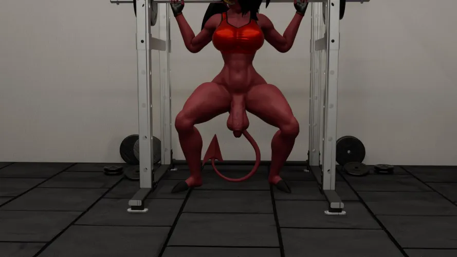 Sallie May working out