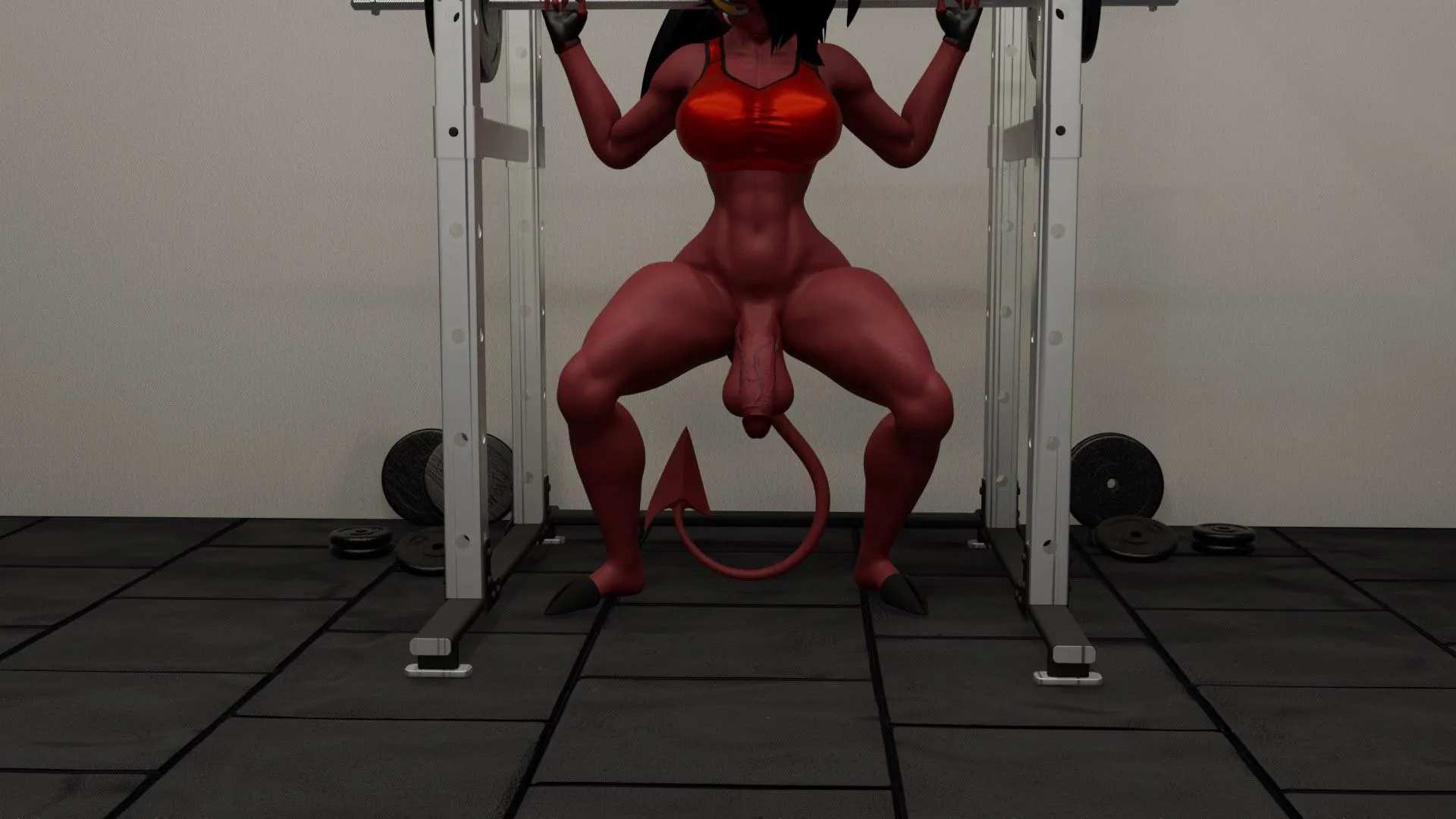 Sallie May working out