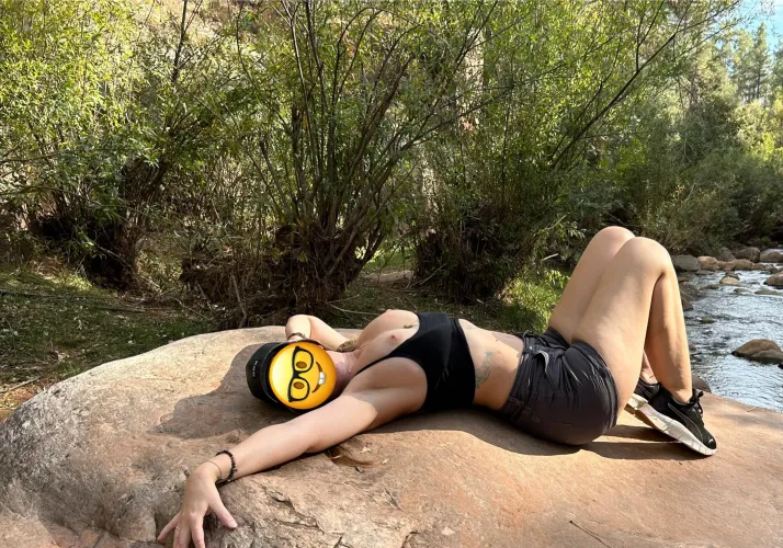 Stopped for a quick hike heading back to Arizona