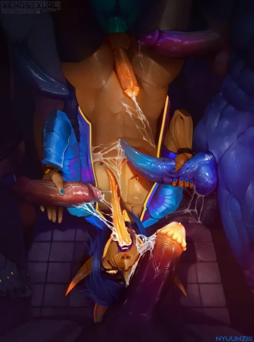 The interspecies party I want to be at the center of (nyuunzi)