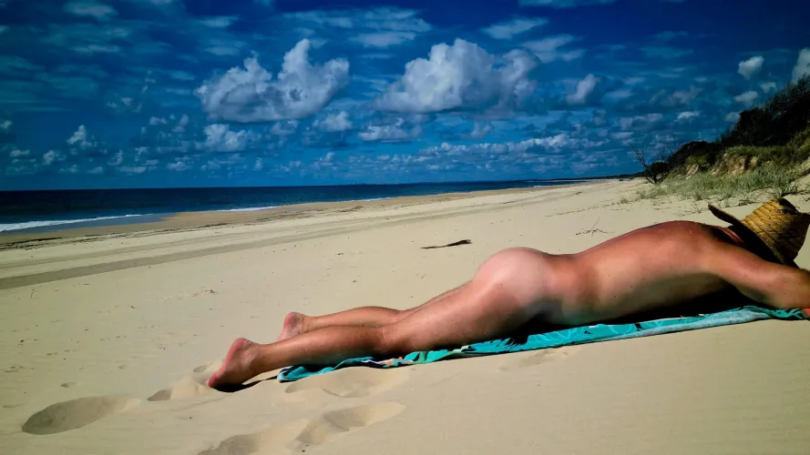 Trying to limit my sun exposure, but it feels so good. 🌞