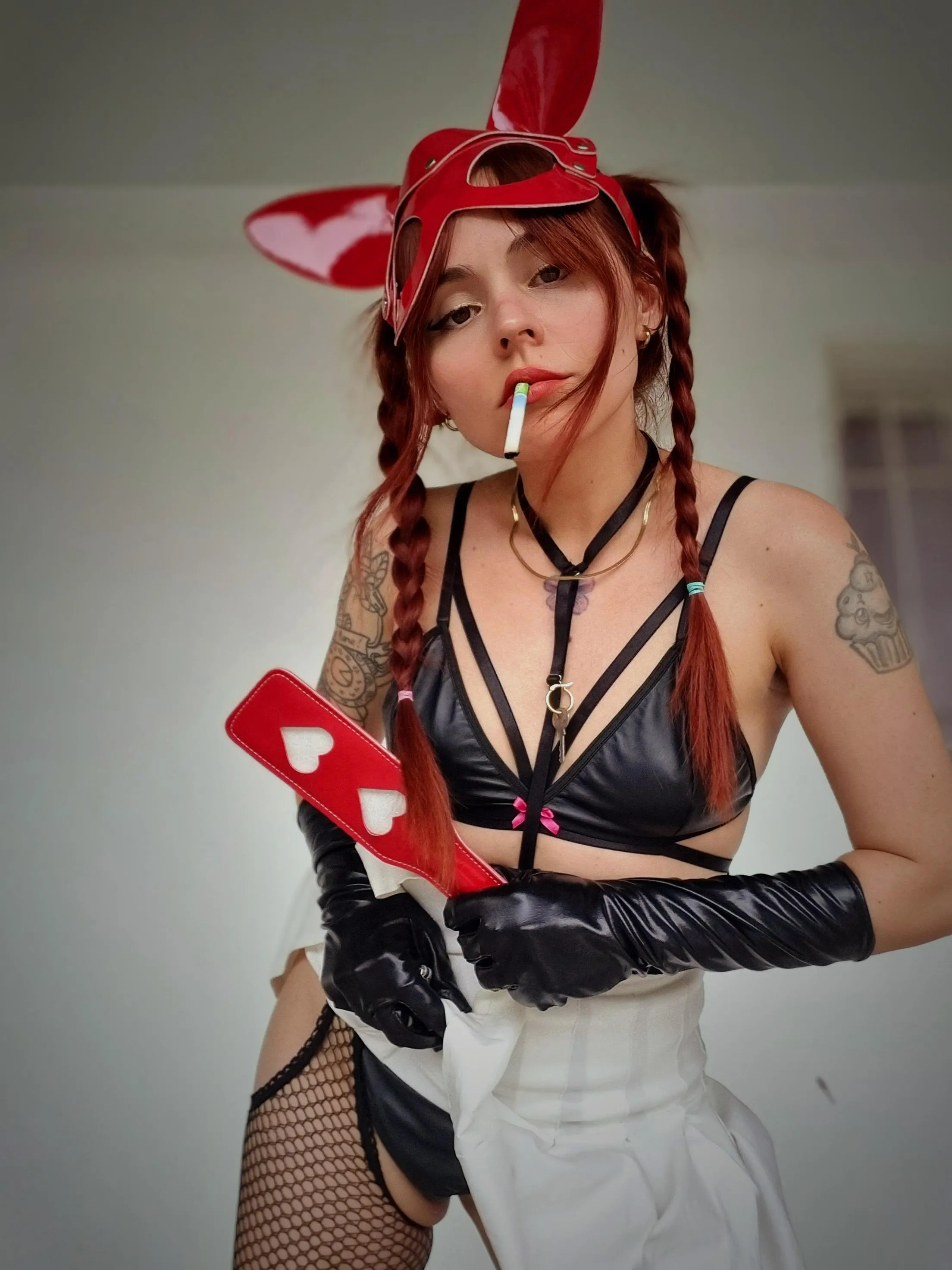 Watch me enjoy my cigarette while you suffer for my attention. Keep watching, little pet