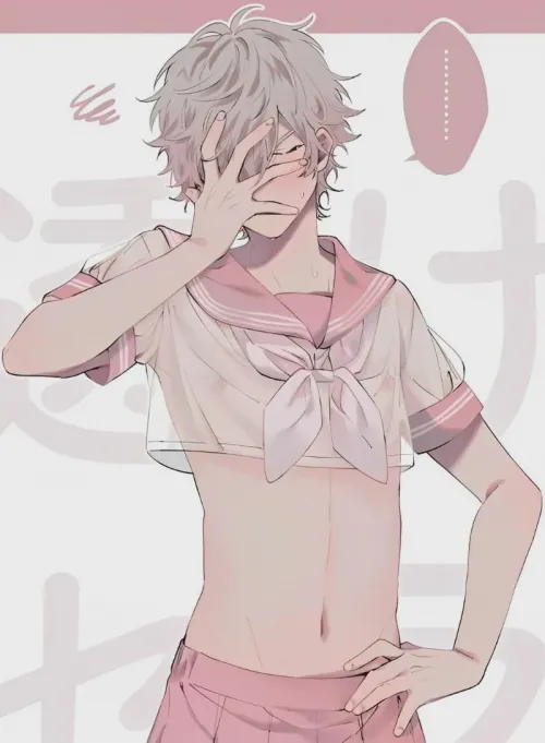 Yo vistiendome de chica porque mi amigo me lo pidió 😤