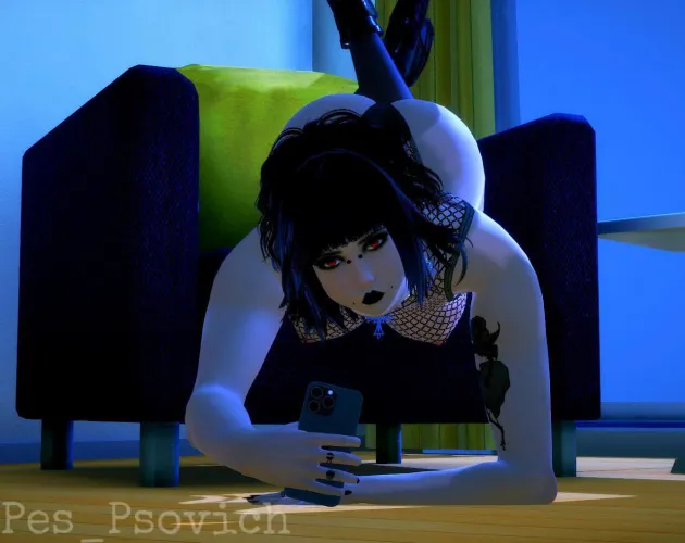 Your goth girlfriend can’t sleep at night~