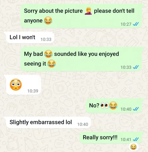 Accidentally showing MIL