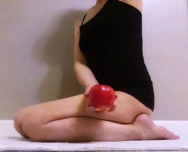 An apple a day can't keep me away.