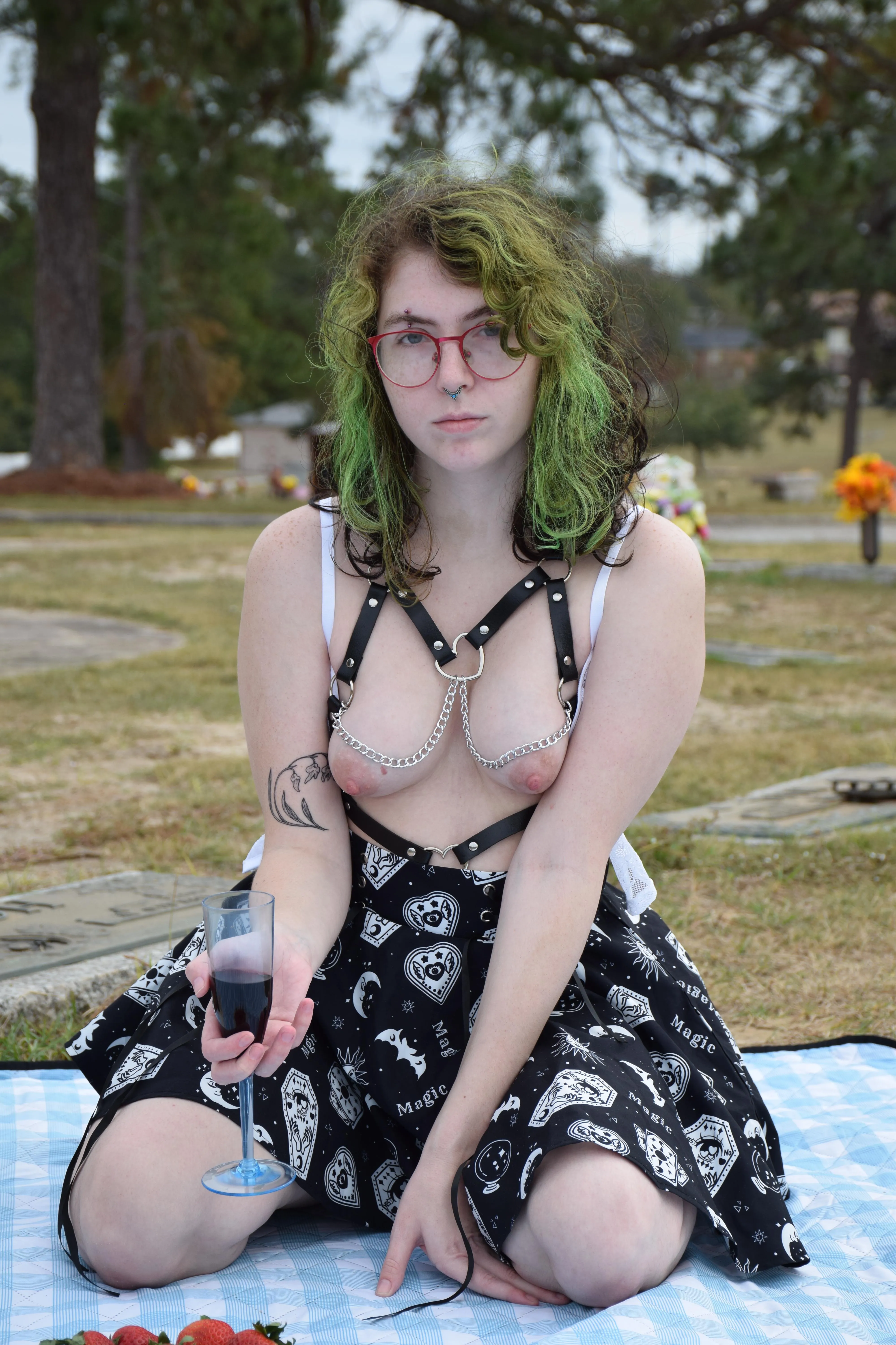 Being with me means that we have to go on spooky dates together