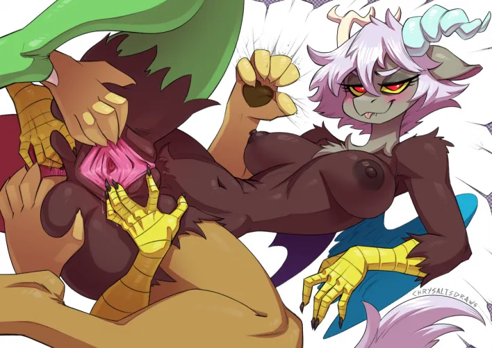 Chaotic Encounter (art by ChrysalisDraws)