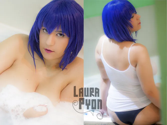 Come take a bath with Motoko [Ghost in the shell] (Laura Pyon)