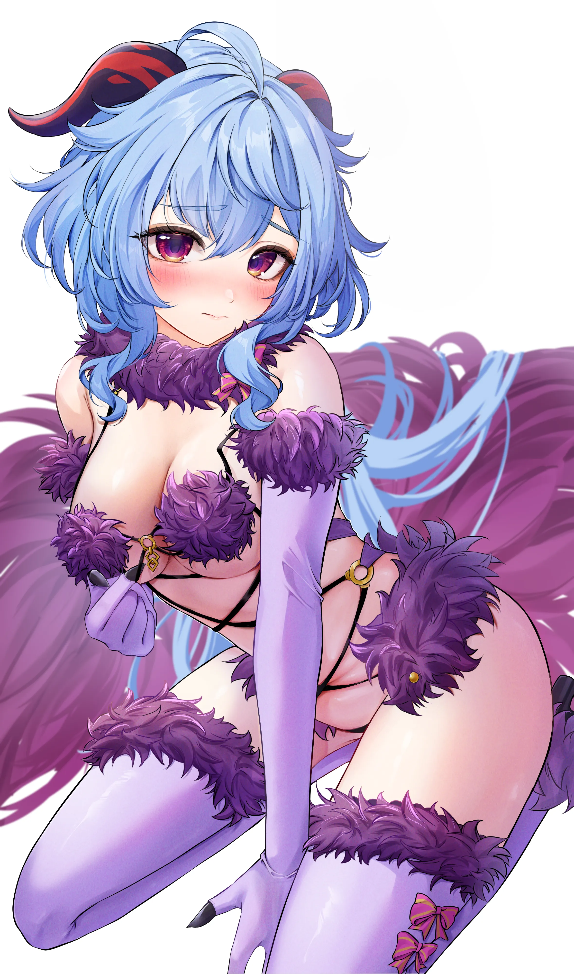 Daily Ganyu Lewdie #1158 (Re-up) Dangerous Beast Ganyu!~