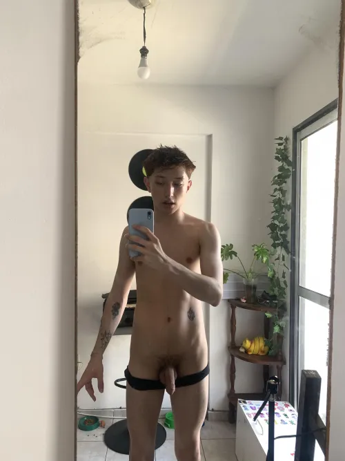 First thing you're doing with this skinny dude?